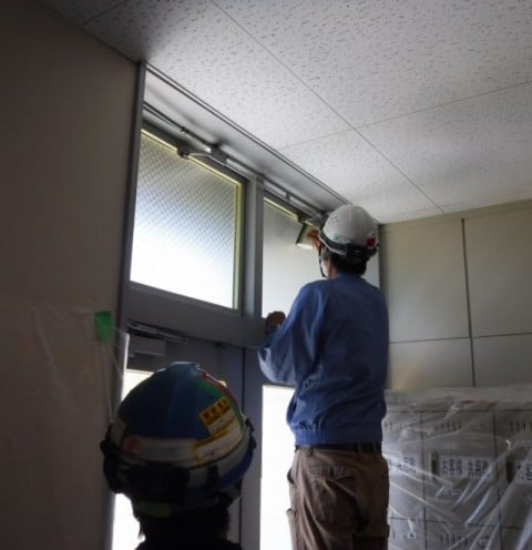 遮熱コーティング剤塗布